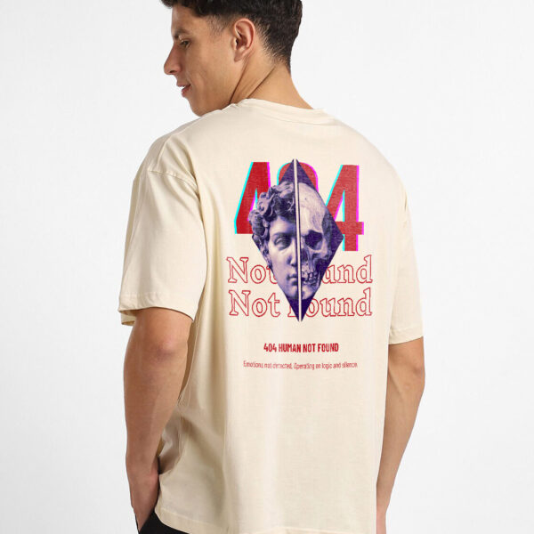 404 Not Found Oversized Tee – Streetwear Edition