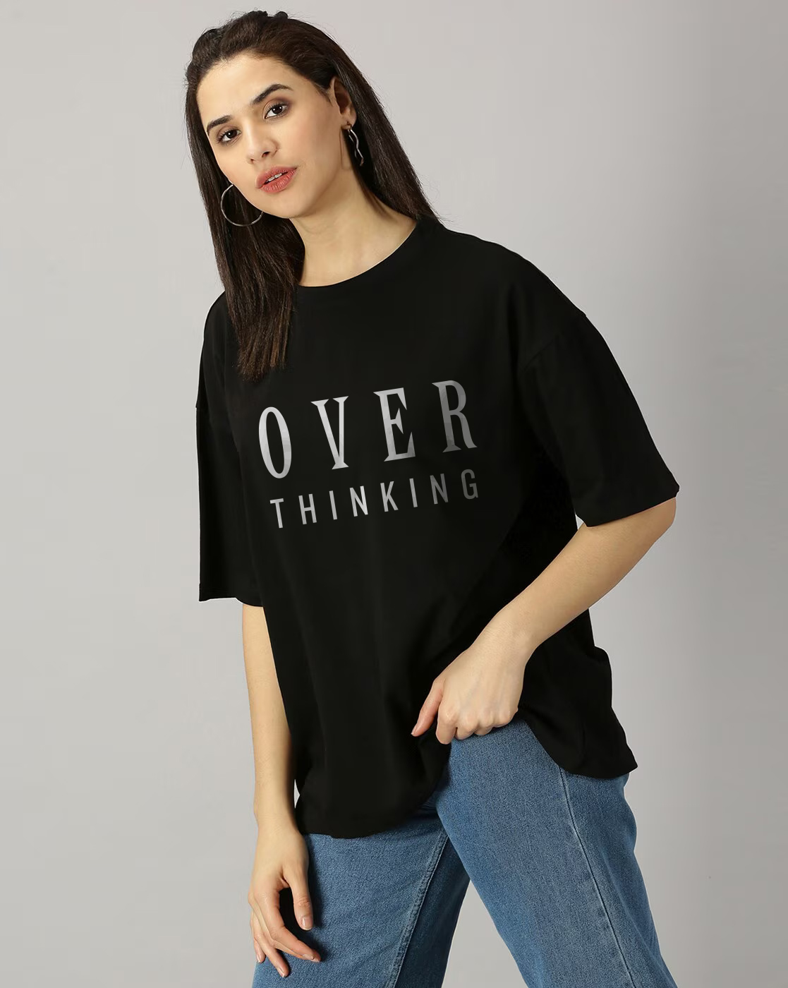 Over Thinking Black Front
