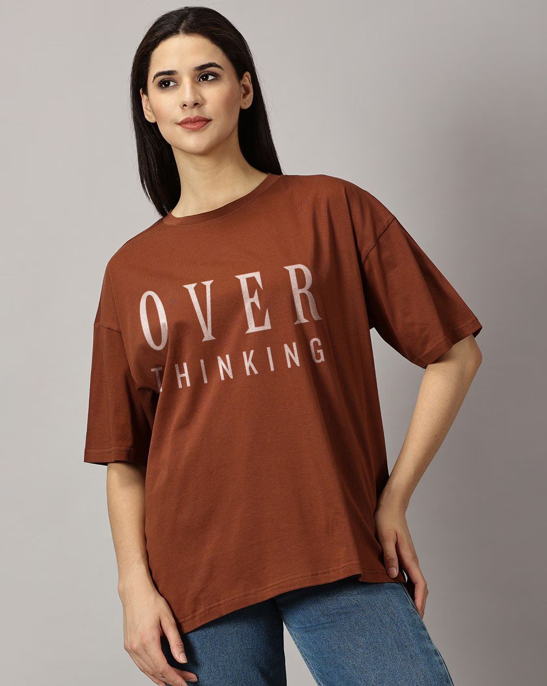 Over Thinking Brown Front
