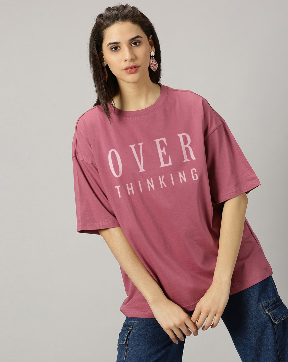 Over Thinking Pink Front