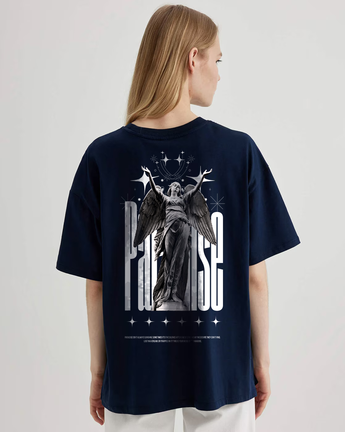 Paradise Navy Blue Back