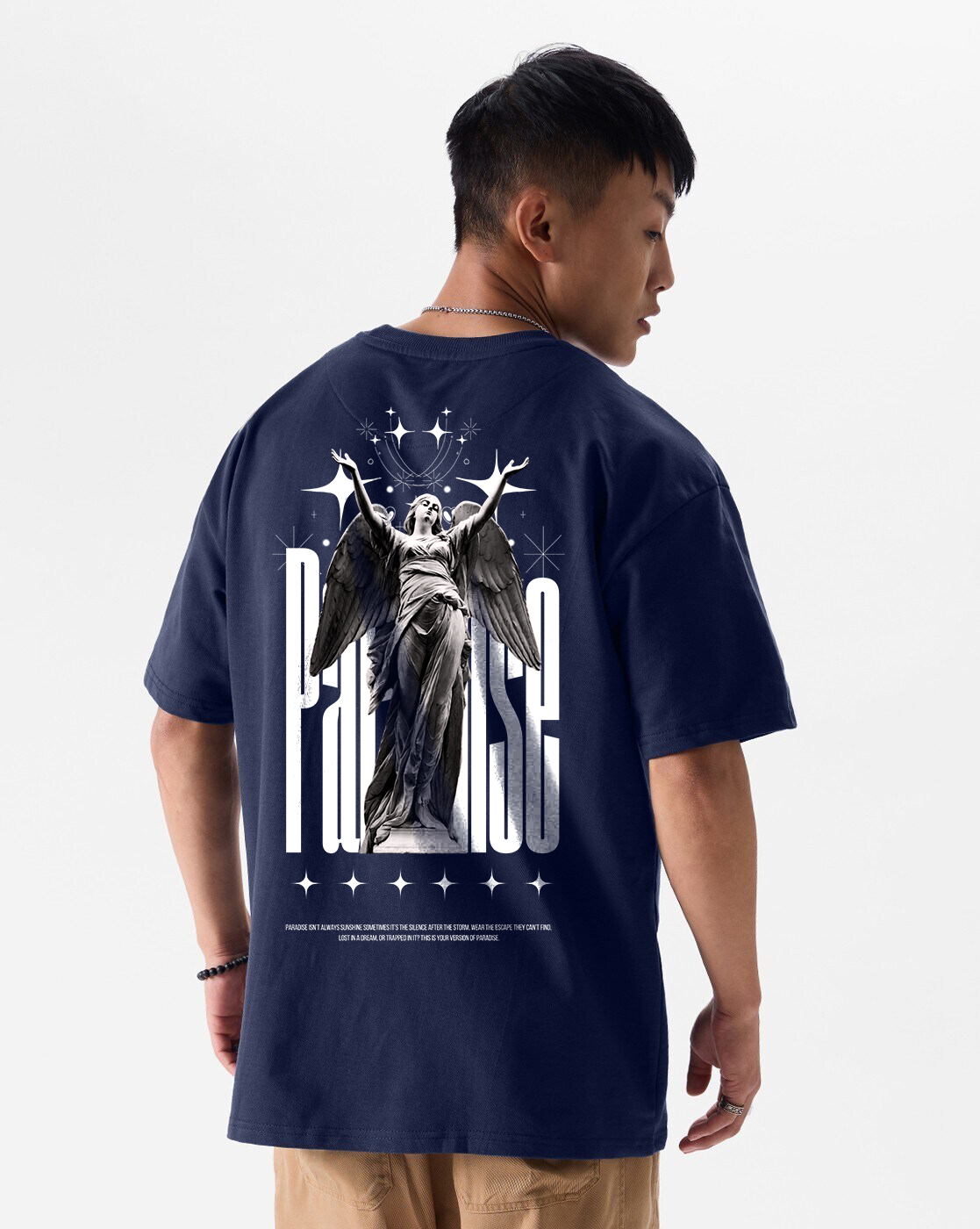 Paradise Navy Blue Back